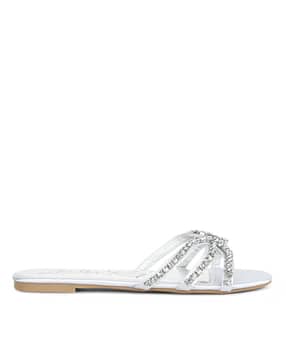 london rag Embellished Slip-On Flat Sandals-picture-33