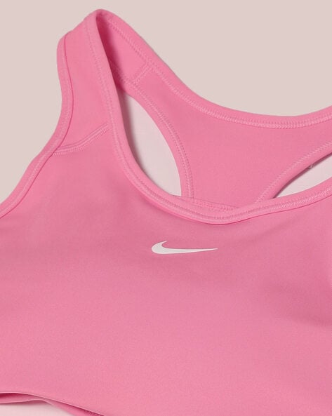 Nike Women's S Small Victory Compression Sports Bra Running Vivid Pink  Racerback for sale online
