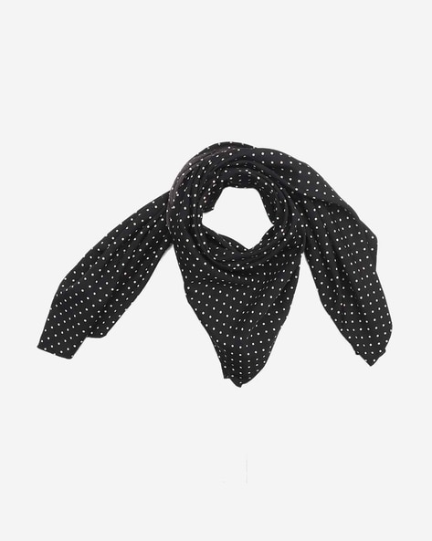 Women Polka-Dot Print Scarf Price in India