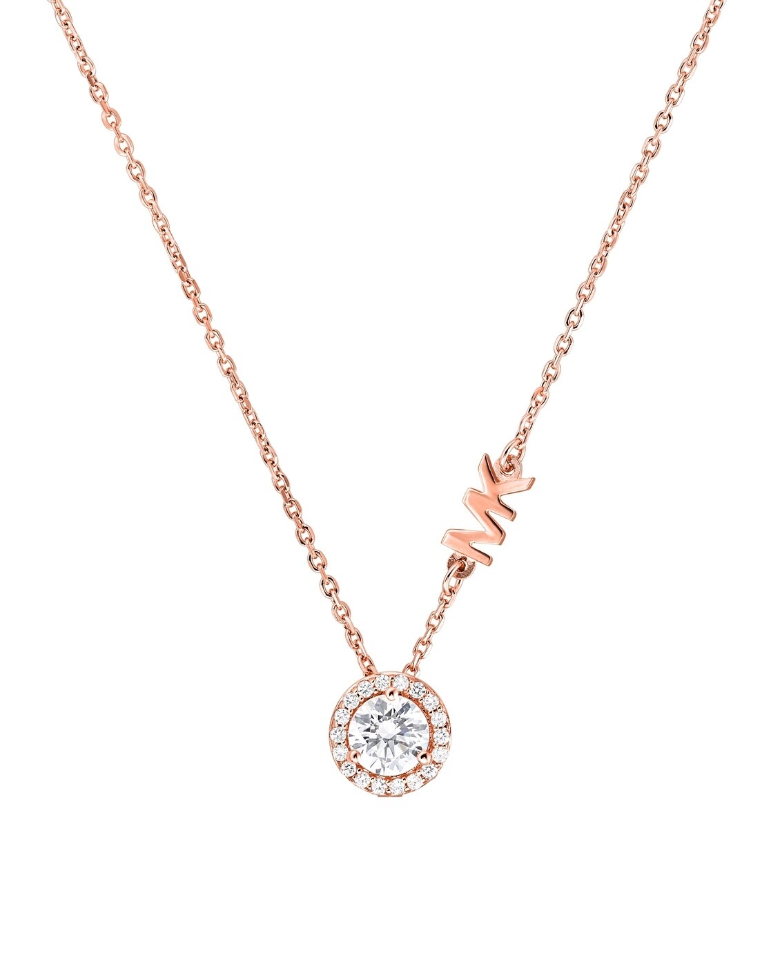 Buy Michael Kors Premium Rose Gold Necklace - MKC1208AN791