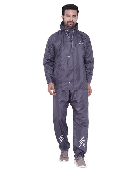 Buy Grey Rainwear and Windcheaters for Men by THE CLOWNFISH Online