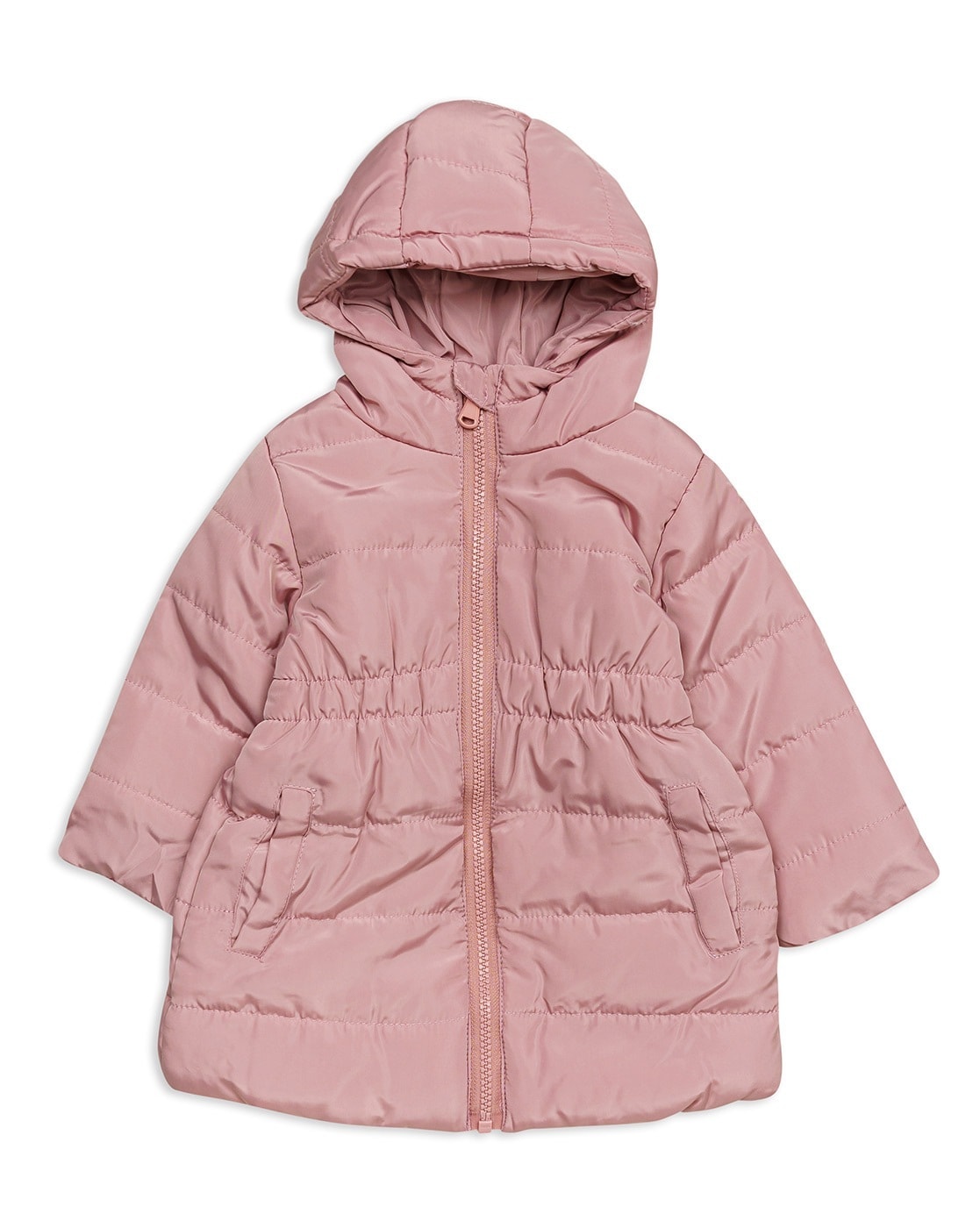 Pale pink hotsell puffer coat