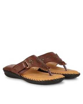Open-Toe V-Strap Sandals-image-16