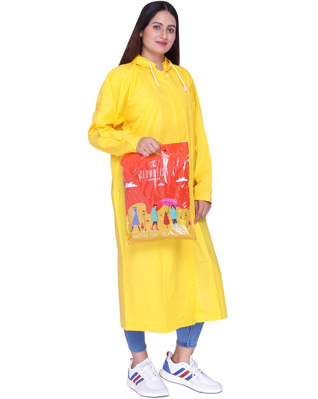 The CLOWNFISH Solid Women Raincoat - Buy The CLOWNFISH Solid Women Raincoat  Online at Best Prices in India