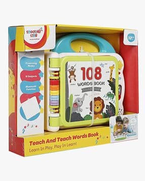 Plastic Teach Words Book
