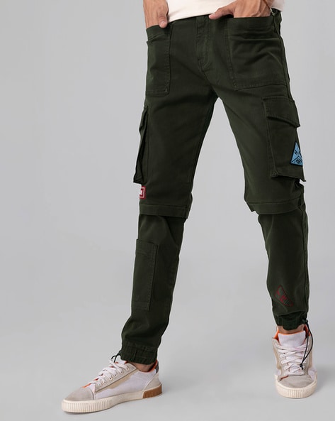 Army Olive Stretch Pants