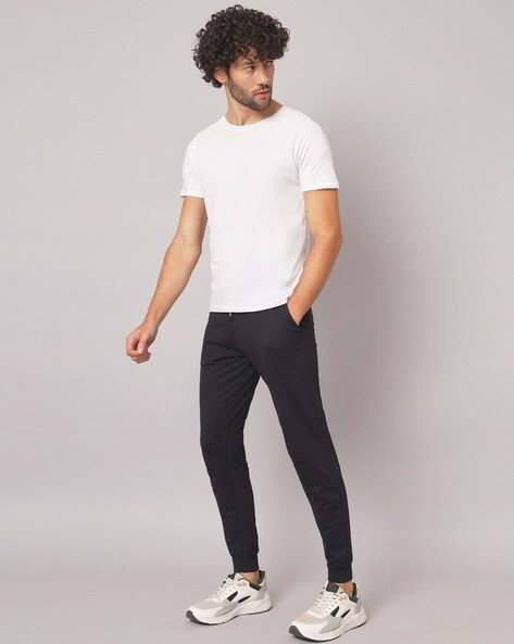 Buy Black Track Pants for Men by Peppy Zone Online