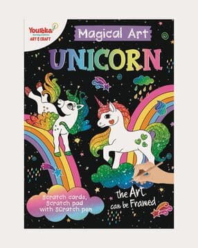 Scratch Magical Unicorn Art Set