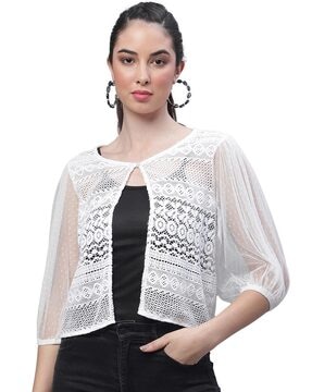 Shrug net shop white