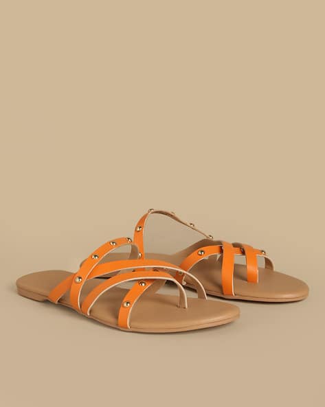 Acai Women Studded Slip-On Flat Sandals