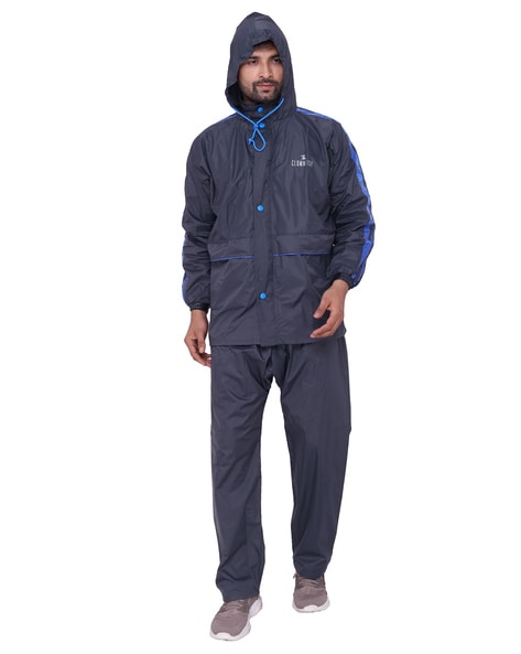 Buy Cyrus Grey Rainwear and Windcheaters for Men by THE CLOWNFISH Online