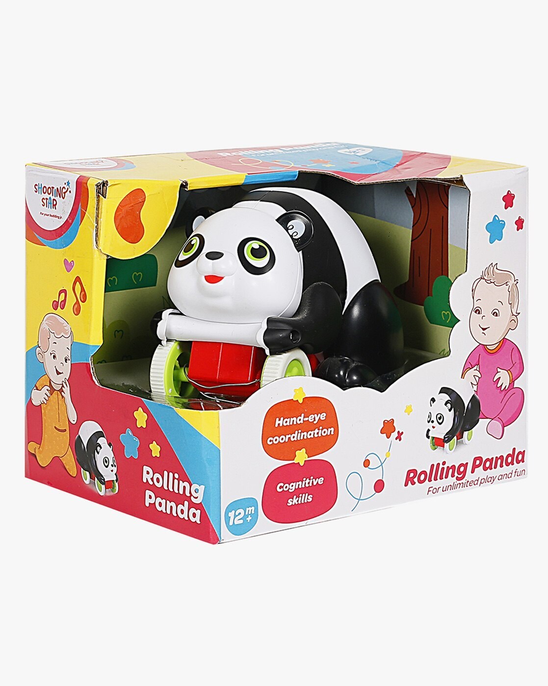 Panda cheap plastic toy