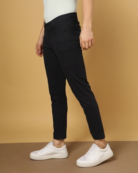 House of Cavani Viper Black Regular Skinny Trousers - Clothing from House  Of Cavani UK