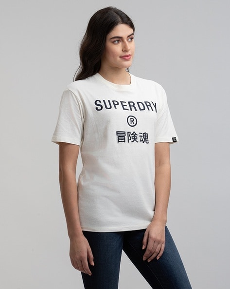 Buy White Tshirts for Women by SUPERDRY Online