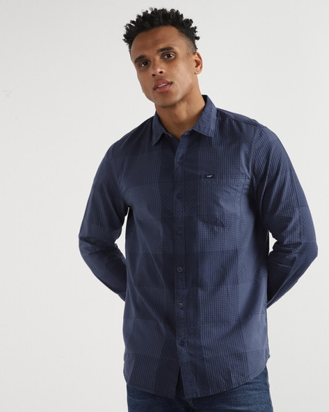 Lee Checked Slim Fit Shirt