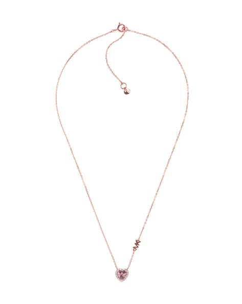Michael Kors Premium Kors Love Sterling Silver Necklace MKC1647CZ040