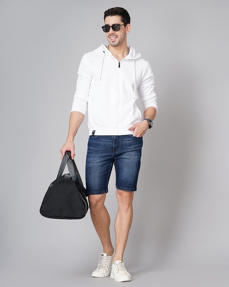 Mens denim shorts cheap hotsell