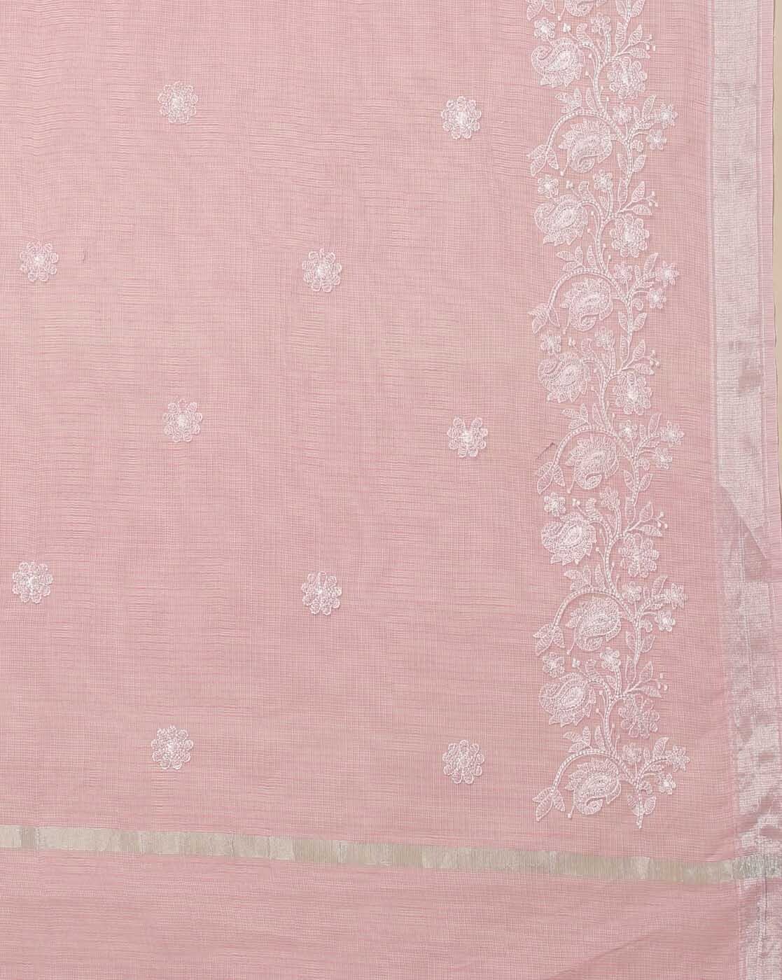 Pink Kota Cotton Saree, Candid Dil Ki Baat