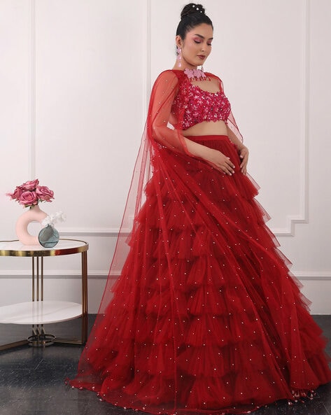 Turn It Up in a simple Lehenga for party – Label Shaurya Sanadhya