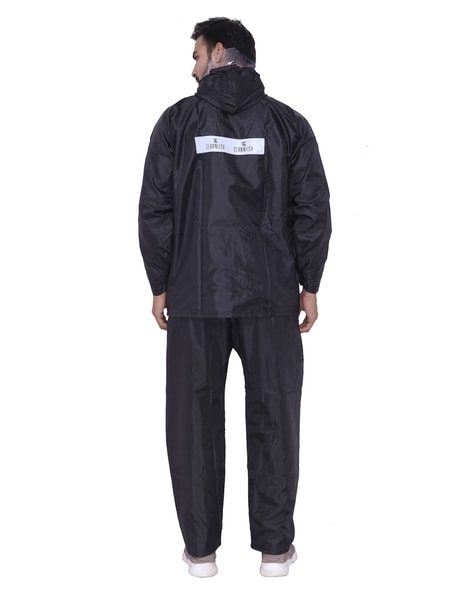 Buy Opener Black Pro Rainwear and Windcheaters for Men by THE CLOWNFISH  Online