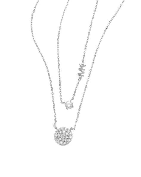 Michael Kors NECKLACE - Necklace - silver-coloured - Zalando.ie