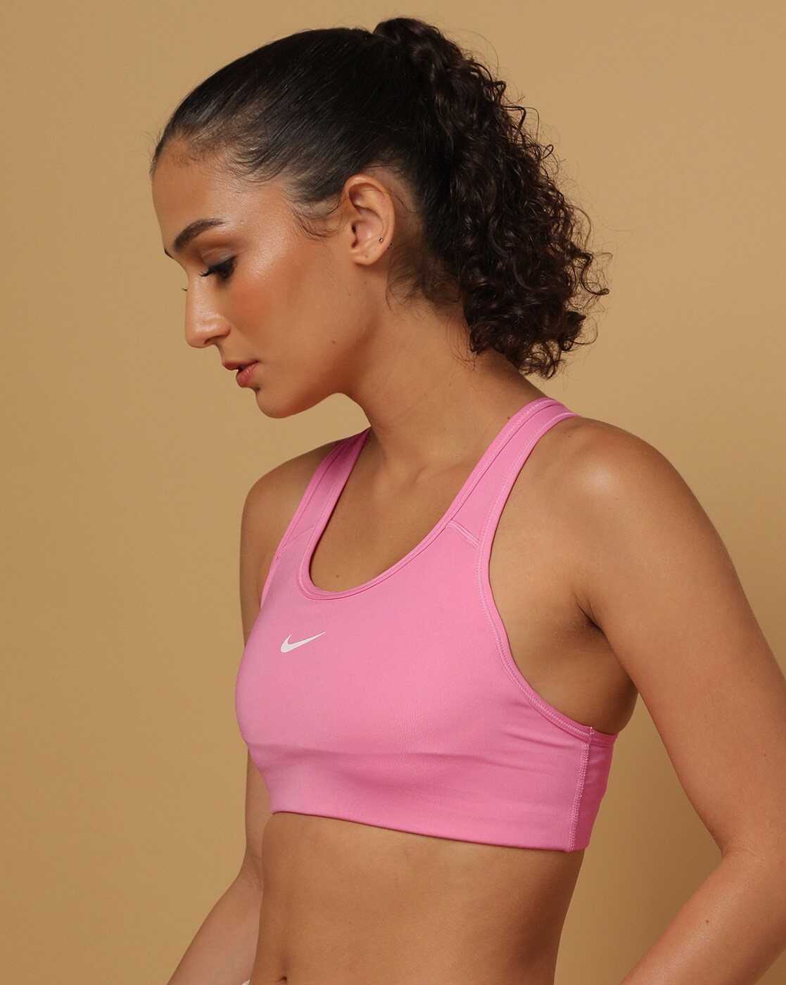 Coral nike sports on sale bra