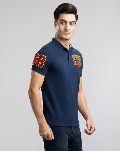 Classic superstate Pique Relaxed Fit Polo T Shirt