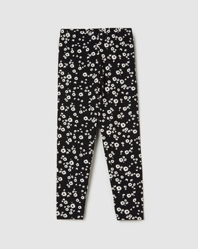 George Girls' Printed and Solid Leggings, 3-Pack, Sizes 4-18 & Plus 