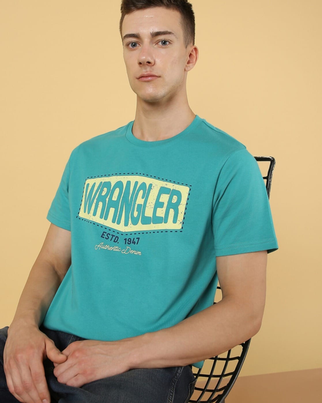 Buy Green Tshirts for Men by Wrangler Online Ajio