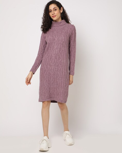 Dtydtpe 2024 Clearance Sales, Mini Dress Women's Long Sleeve Knit Sweater  Dress Turtleneck Mini Sweater Dresses Dresses for Women 2024 - Walmart.com