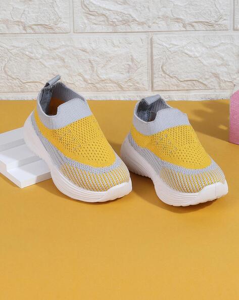 Yellow on sale slip on