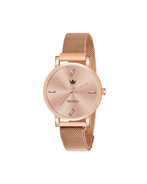 Affordable rose gold clearance watch