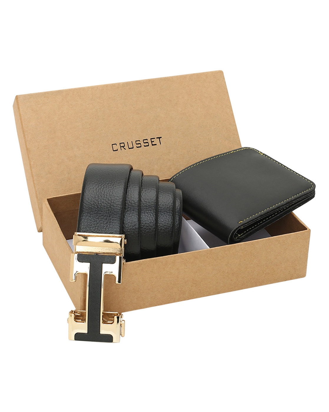 Buy Black Belts for Men by CRUSSET Online