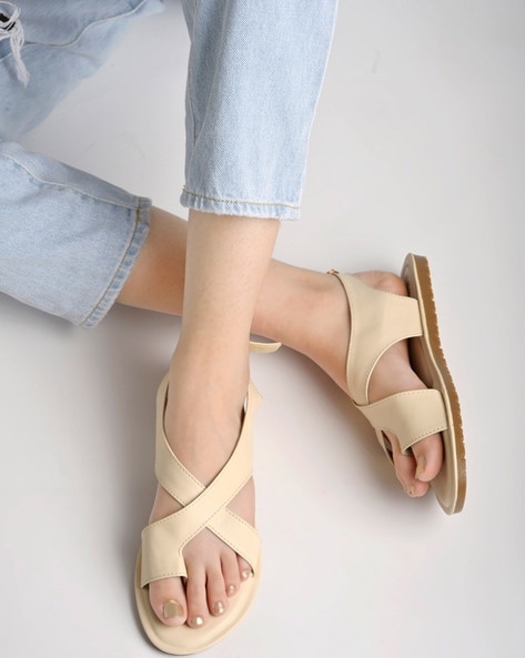 Cerys Sandals in Cream – Sunday Staples