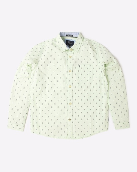 Indian Terrain Boys Printed Cotton Shirt