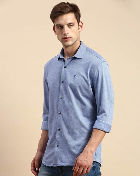 Buy Navy Blue Shirts for Men by SHOWOFF Online Ajio