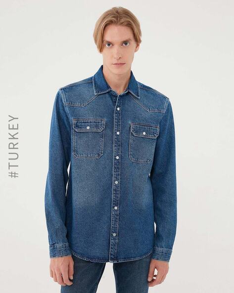 Denim Shirt - Buy online | John Henric