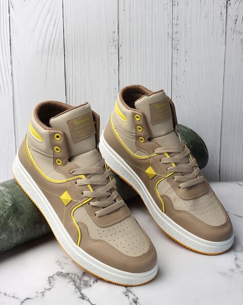 Buy Brown Sneakers for Men by BONKERZ Online