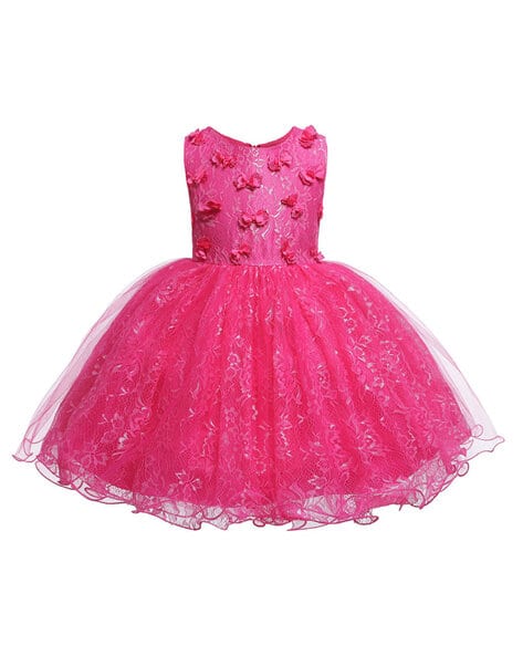 Buy Pink Dresses Frocks for Girls by HOPSCOTCH Online