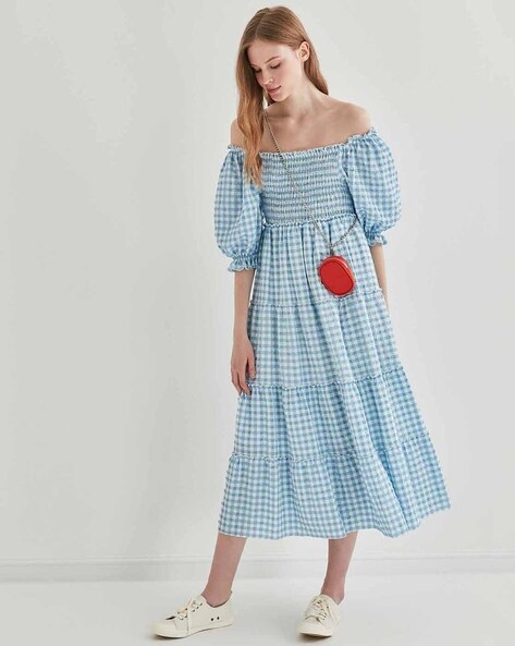 Buy Blue Dresses for Women by SAM Online