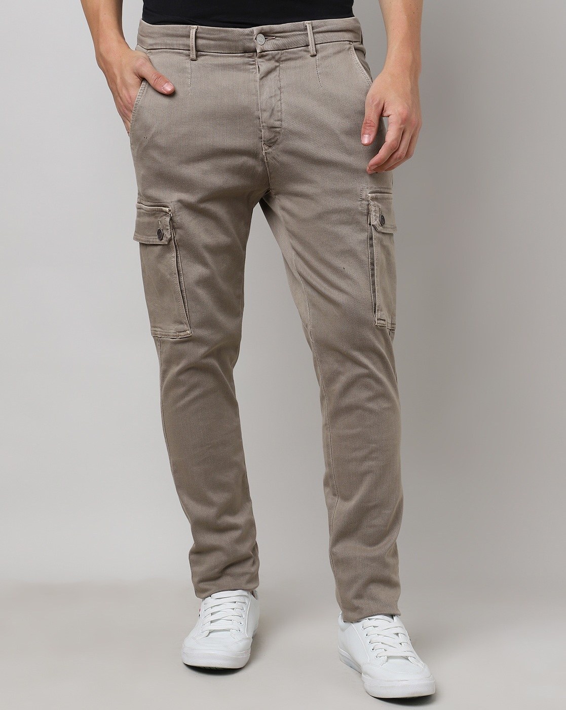 Replay Slim Fit Cargo Pant in Green for Men  Lyst