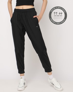 Female Casual Ladies Black Free Style Running Track Pant Age 1835 Years