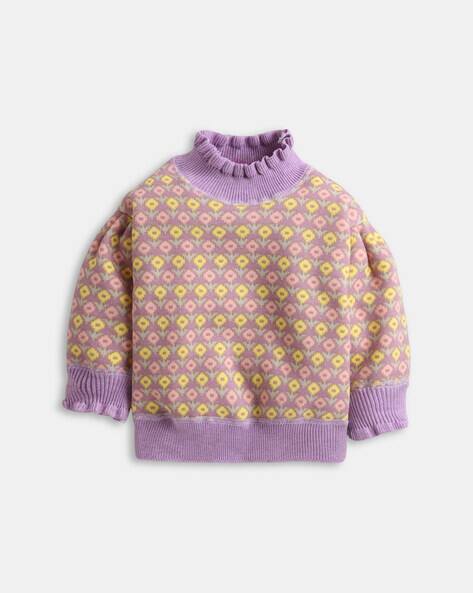 Floral Print Pullover