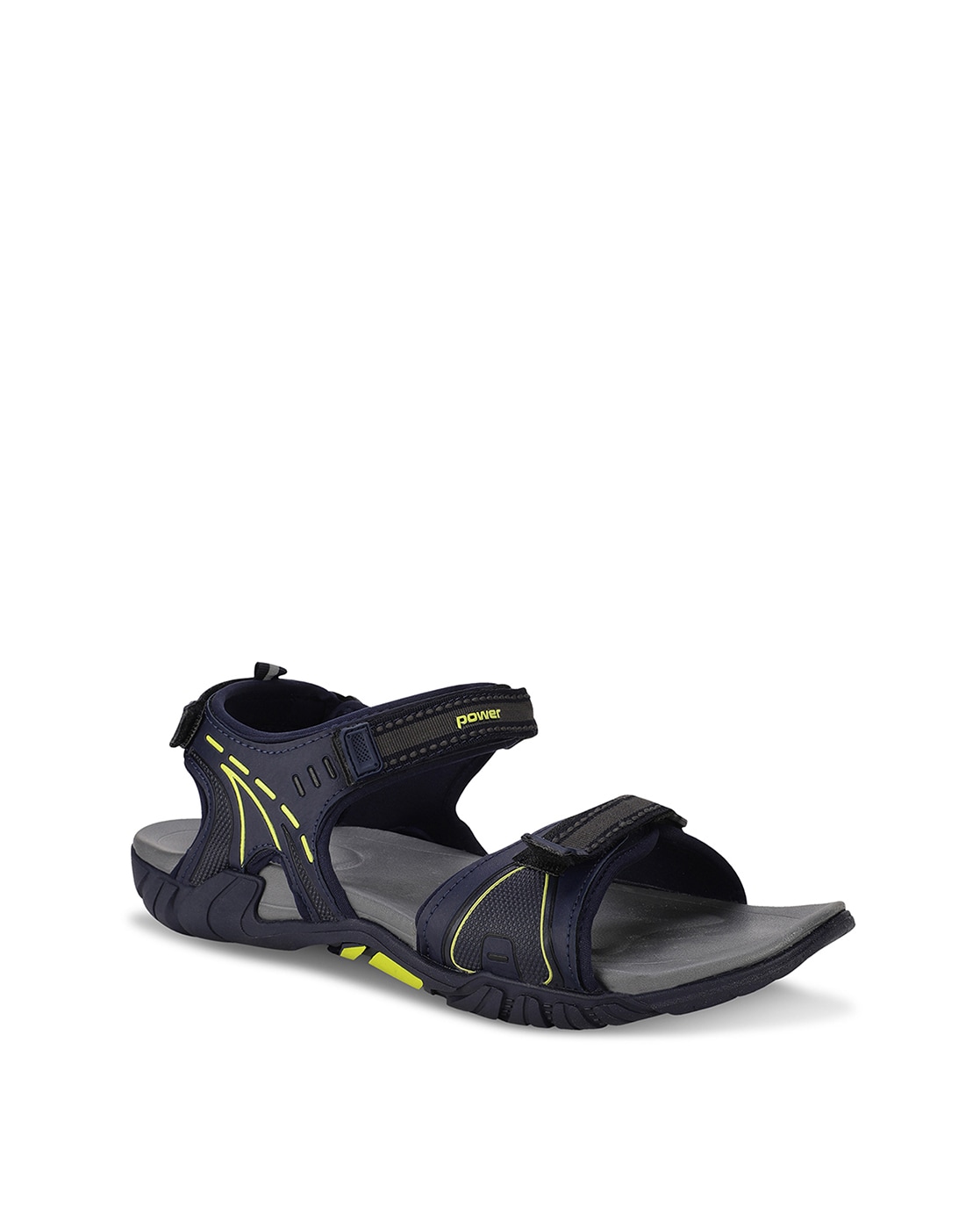 Buy Grey Sandals for Men by POWER Online Ajio