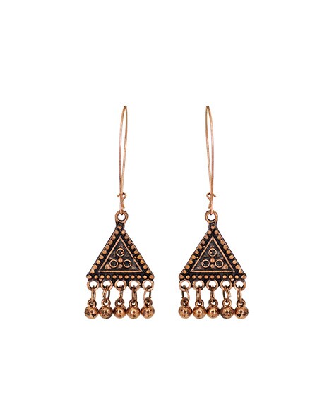 Copper plated clearance earrings