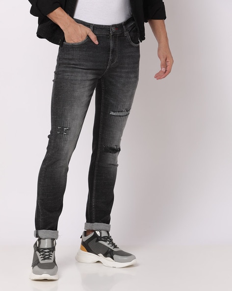 Lee cheap distressed jeans