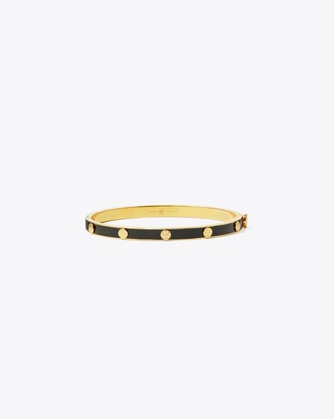 Tory Burch Black & Gold Bracelet | Tory burch jewelry, Gold bracelet,  Bracelet shops