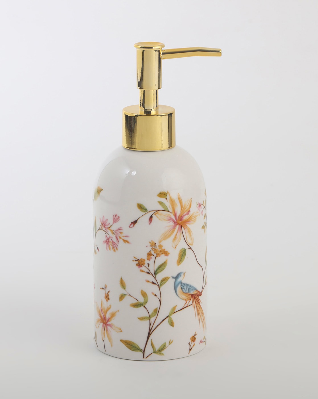 Flower Pattern Hand Soap Dispenser - Ceramic - Unveil Luxury with Floral  Grace from Apollo Box