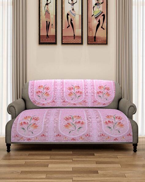 Pack of 6 Floral Sofa Cover