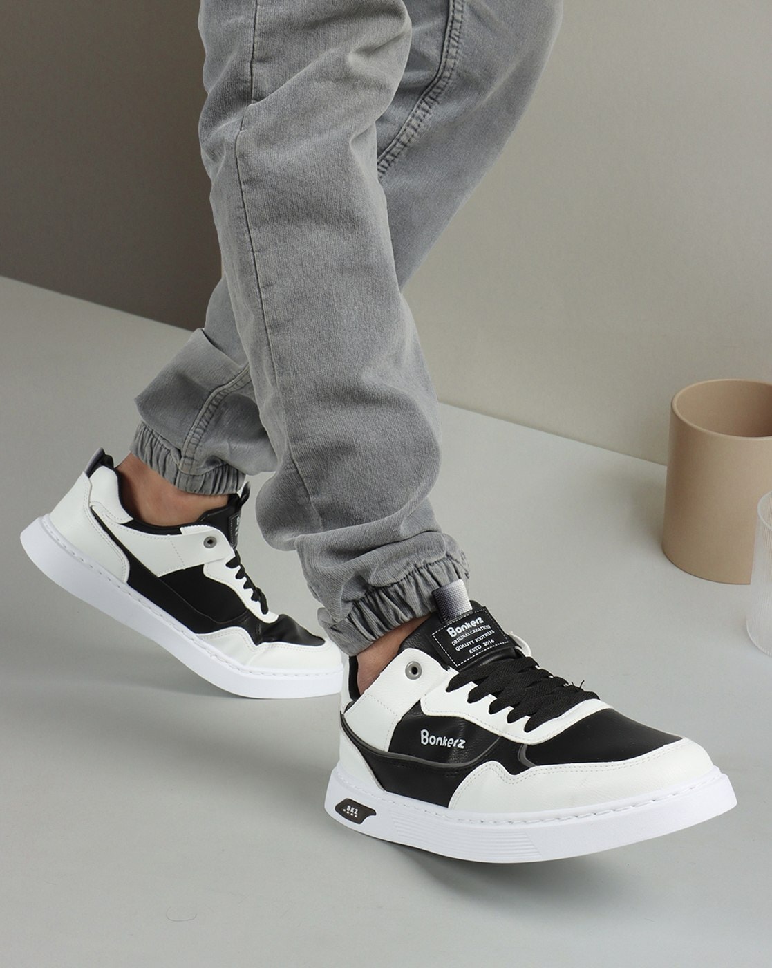 Buy White Sneakers for Men by BONKERZ Online